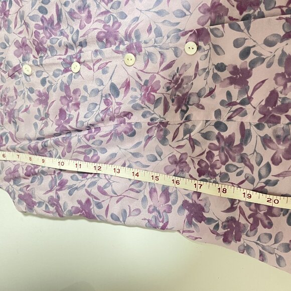 AMANDA SMITH Pure Silk LADIES FLORAL/SLEEVELESS Size PS Tops/PREOWNED - Picture 5 of 8